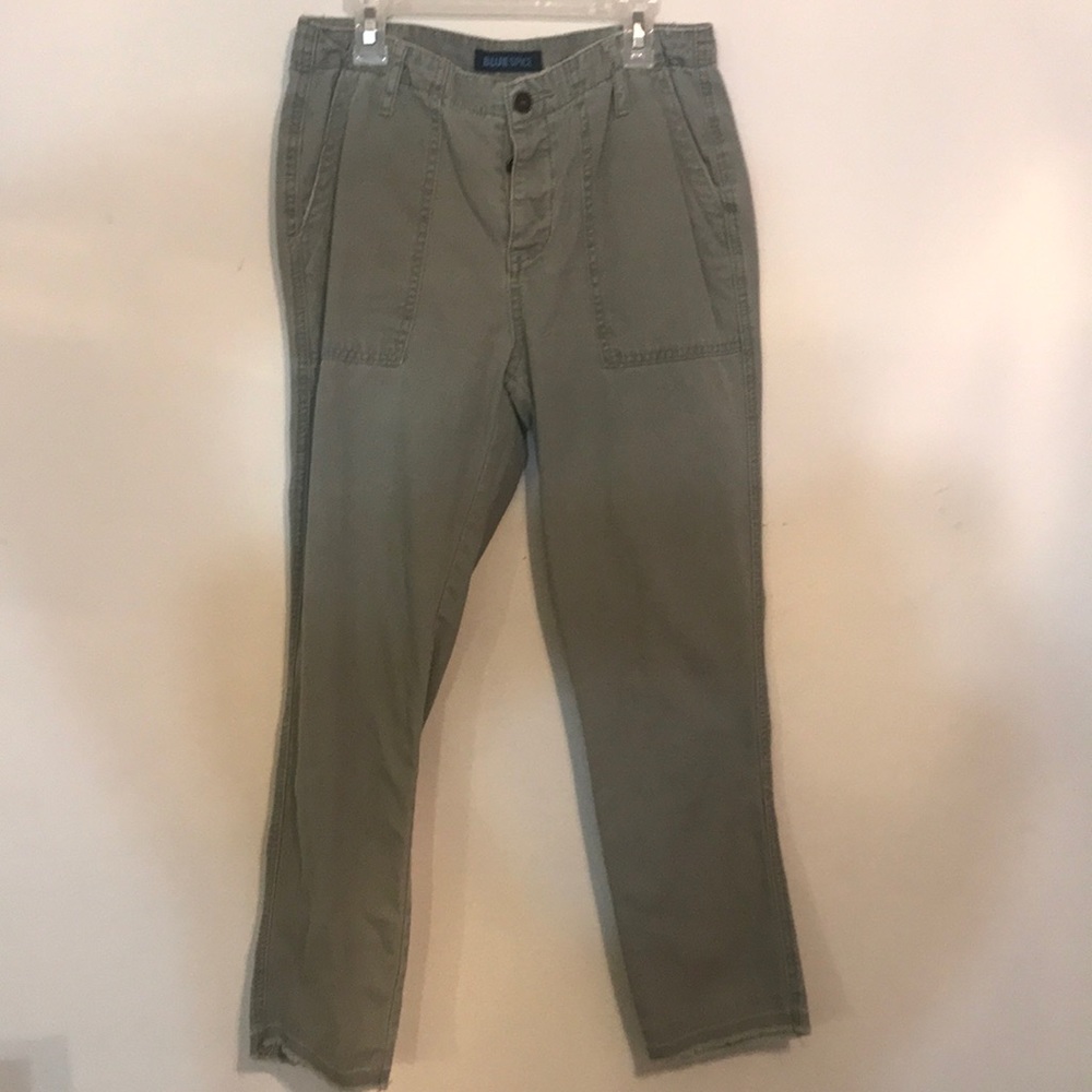 Olive green pants